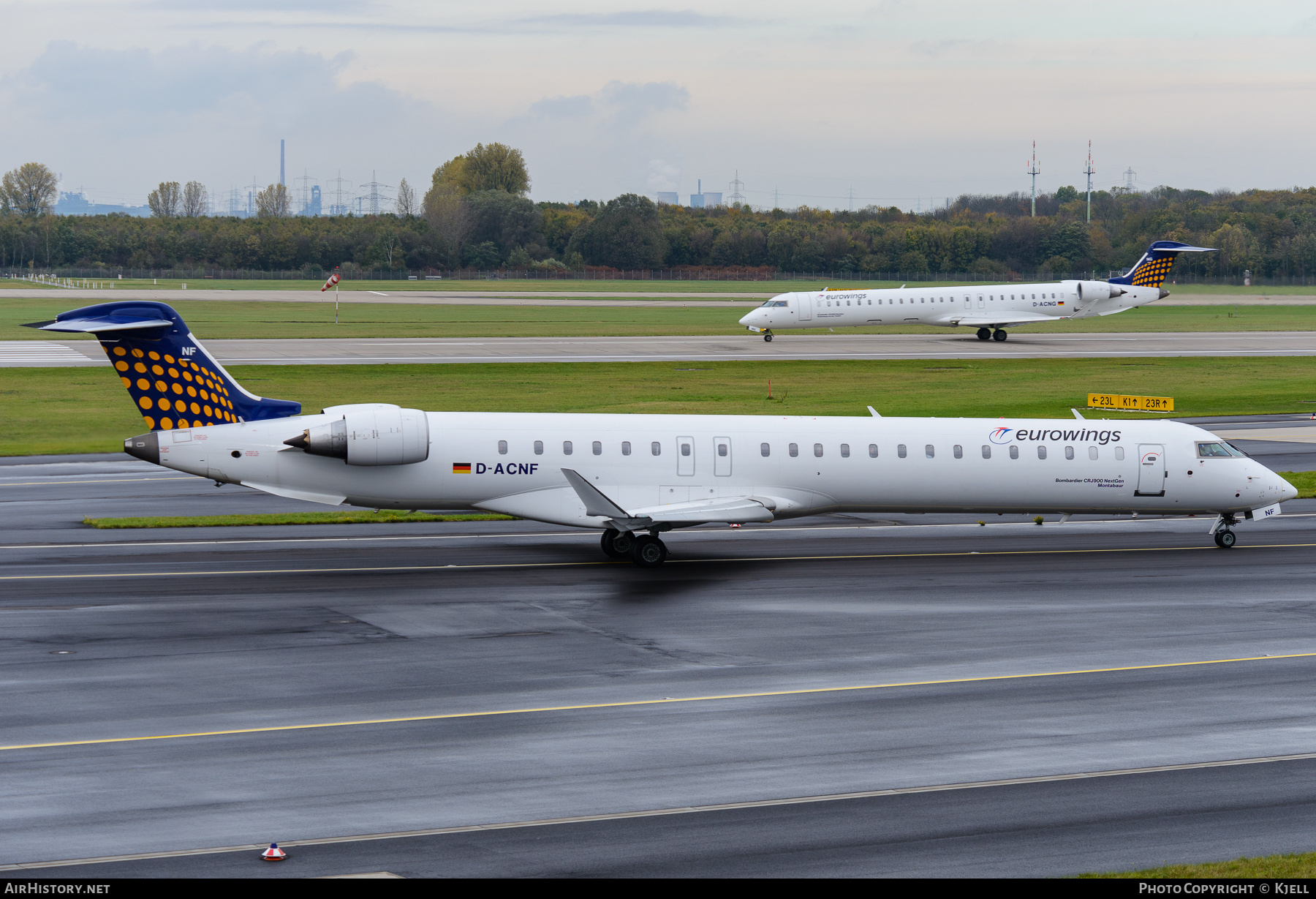 Aircraft Photo of D-ACNF | Bombardier CRJ-900LR NG (CL-600-2D24) | Eurowings | AirHistory.net #121903