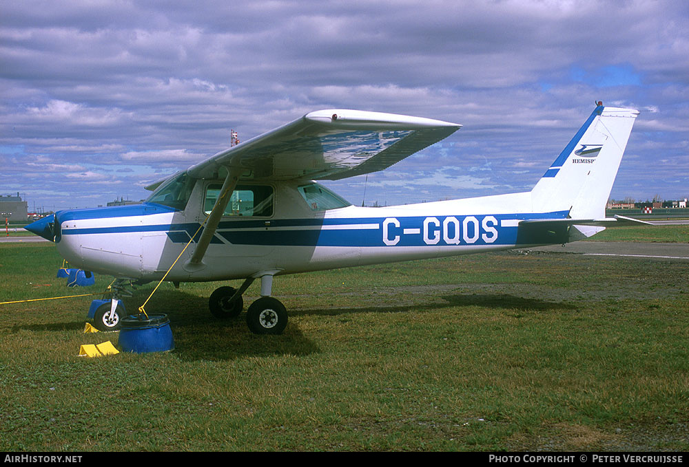 Aircraft Photo of C-GQOS | Cessna 152 | Hemisph-Air | AirHistory.net #121913