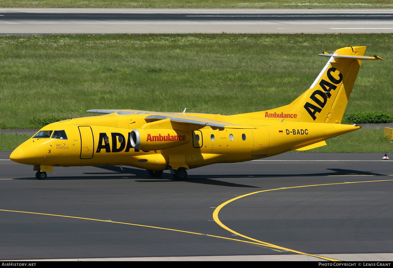 Aircraft Photo of D-BADC | Fairchild Dornier 328-310 328JET | ADAC Luftrettung | AirHistory.net #121918
