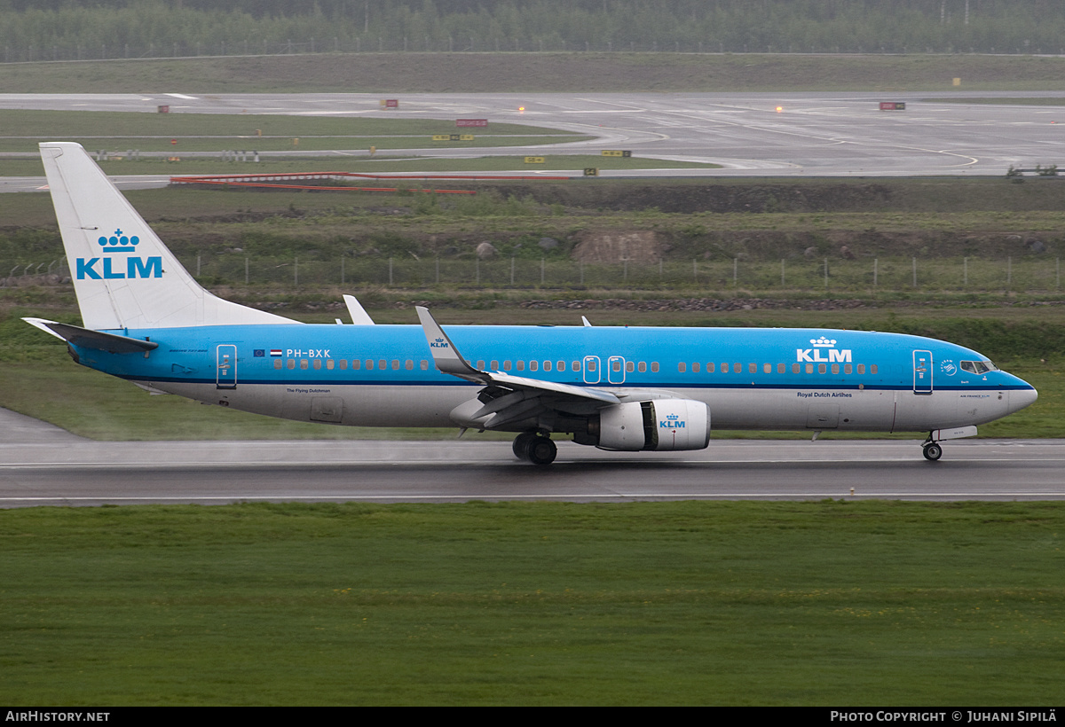 Aircraft Photo of PH-BXK | Boeing 737-8K2 | KLM - Royal Dutch Airlines | AirHistory.net #121934