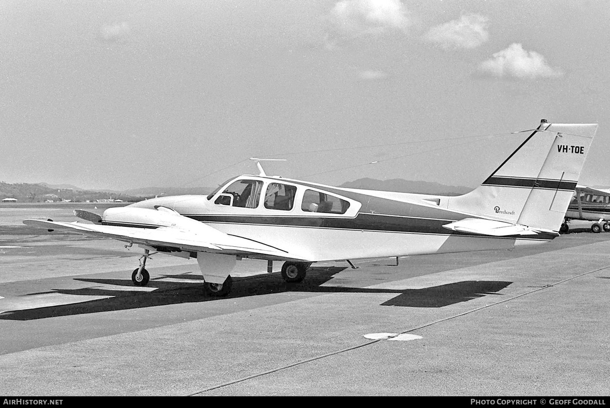 Aircraft Photo of VH-TOE | Beech C55 Baron (95-C55) | AirHistory.net #121936