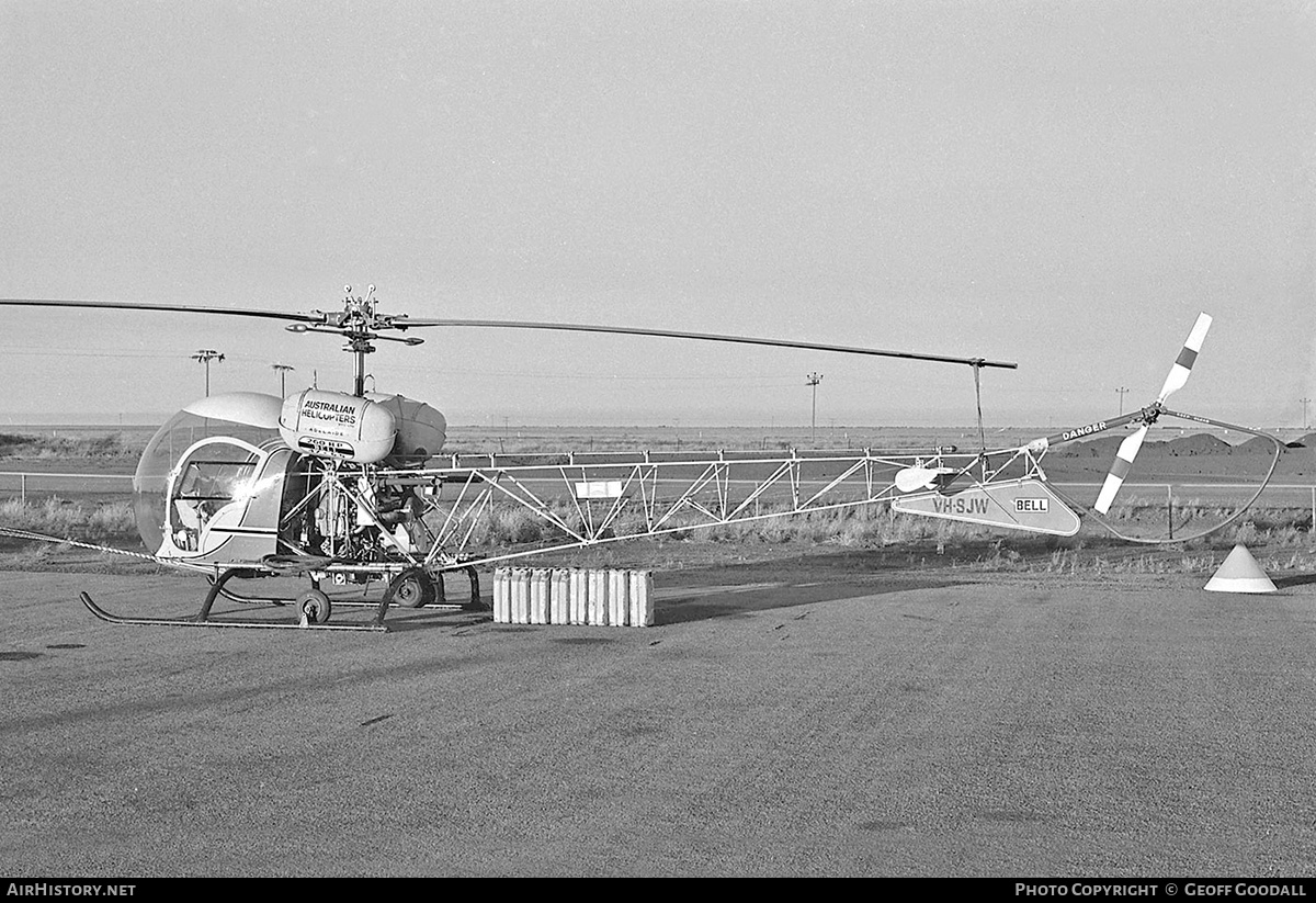 Aircraft Photo of VH-SJW | Bell 47G-5 | Australian Helicopters | AirHistory.net #121960