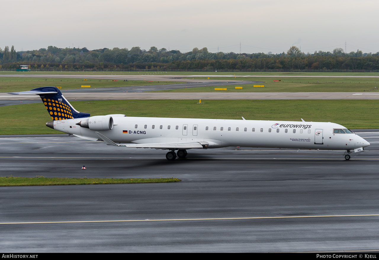Aircraft Photo of D-ACNG | Bombardier CRJ-900LR NG (CL-600-2D24) | Eurowings | AirHistory.net #121971