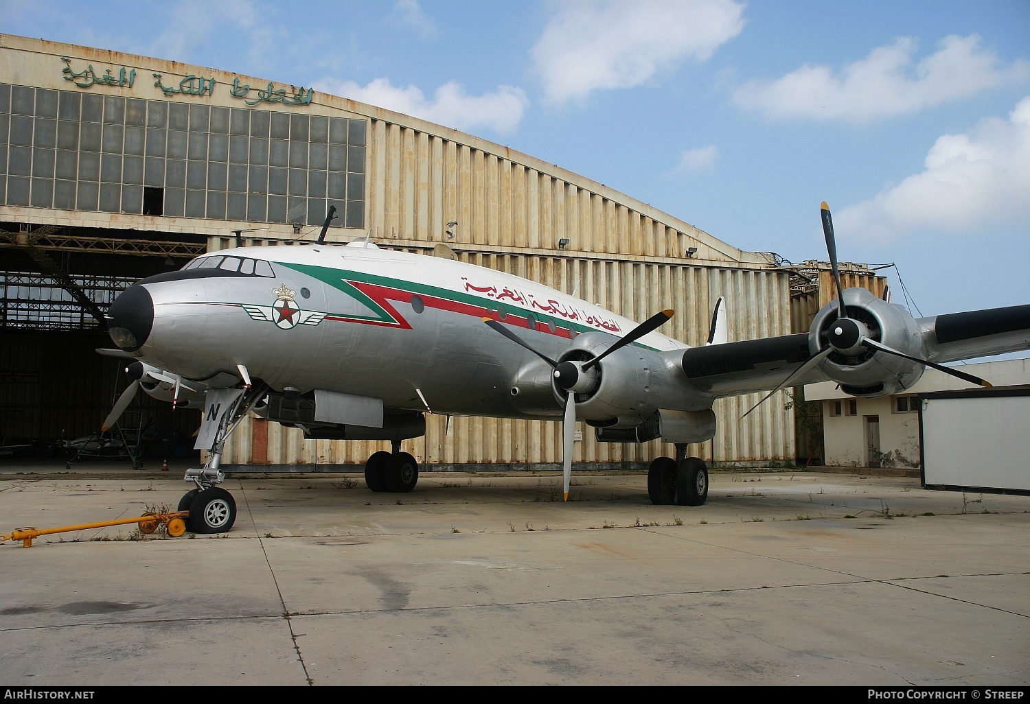 Aircraft Photo of CN-CCN | Lockheed L-749A Constellation | Royal Air Maroc - RAM | AirHistory.net #121977