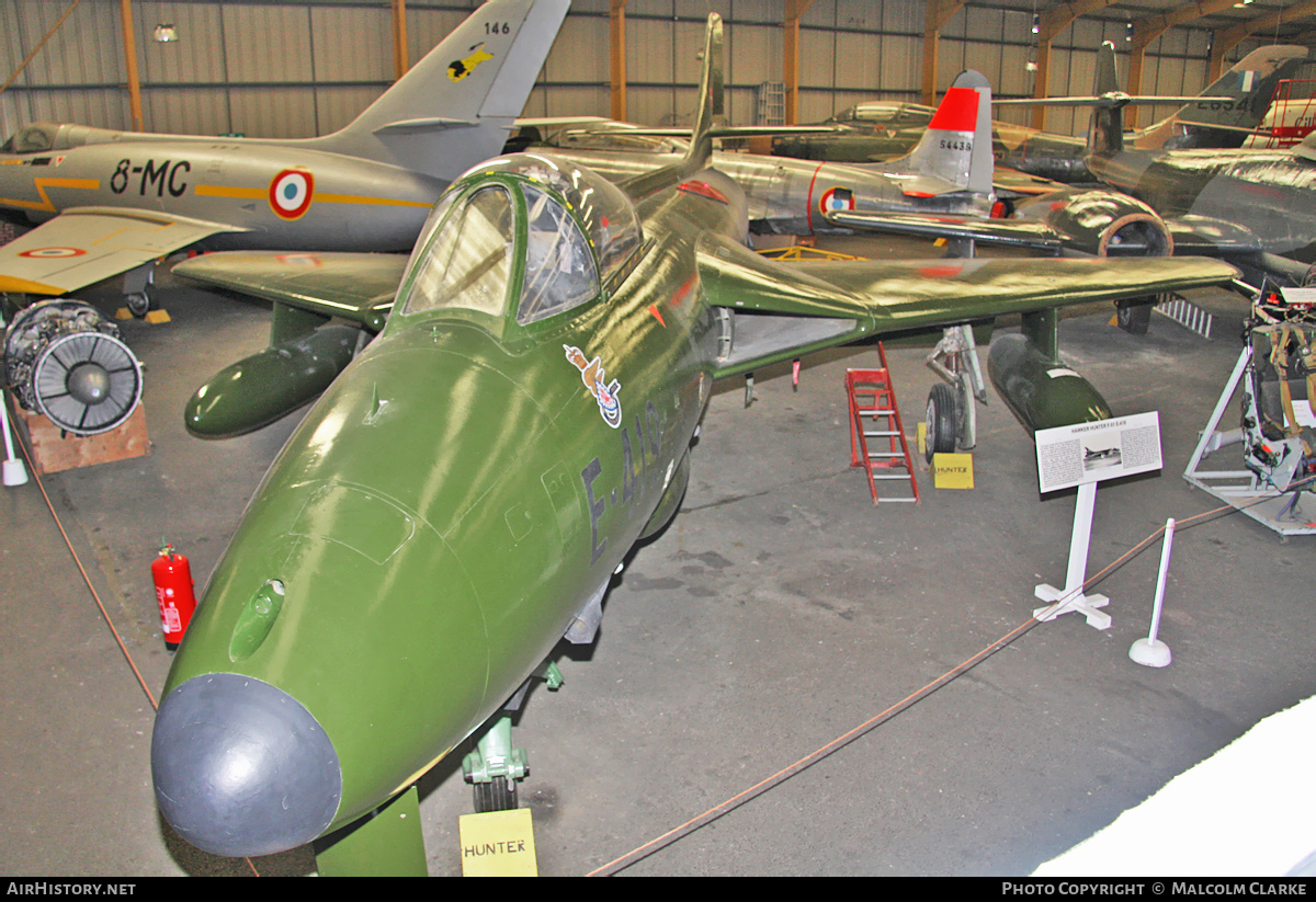 Aircraft Photo of E-419 | Hawker Hunter F51 | Denmark - Air Force | AirHistory.net #122007