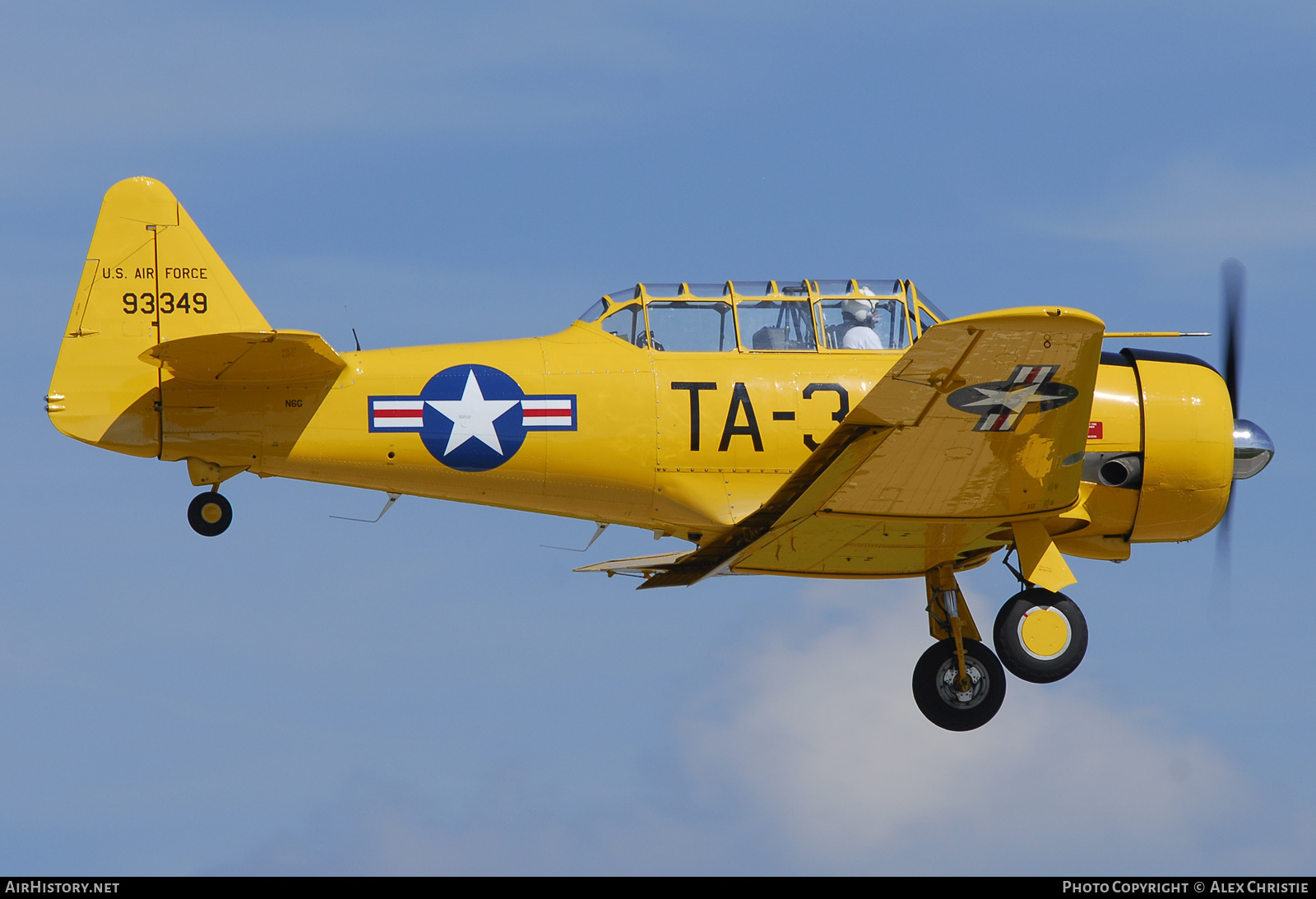 Aircraft Photo of N6G / 93349 | North American T-6G Texan | USA - Air Force | AirHistory.net #122008