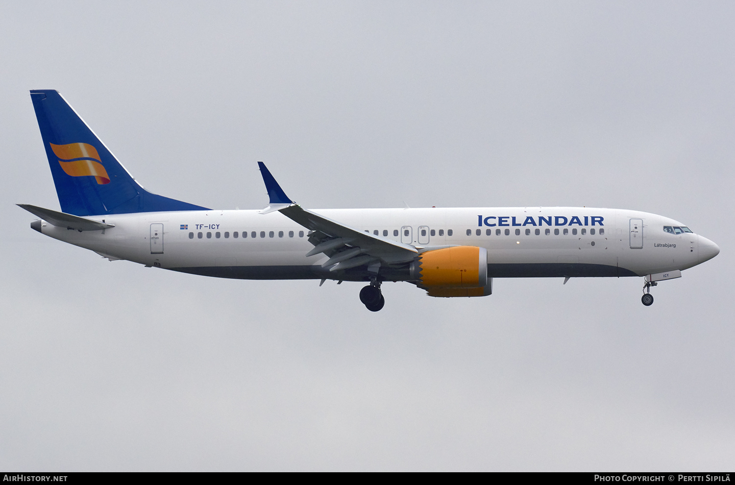 Aircraft Photo of TF-ICY | Boeing 737-8 Max 8 | Icelandair | AirHistory.net #122098