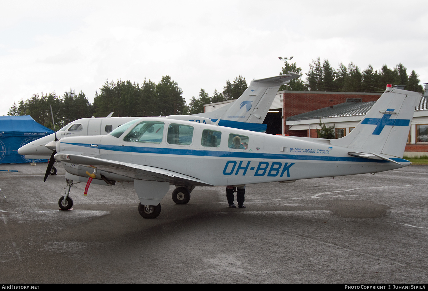 Aircraft Photo of OH-BBK | Beech A36 Bonanza 36 | Suomen Ilmailuopisto - Finnish Aviation Academy | AirHistory.net #122106