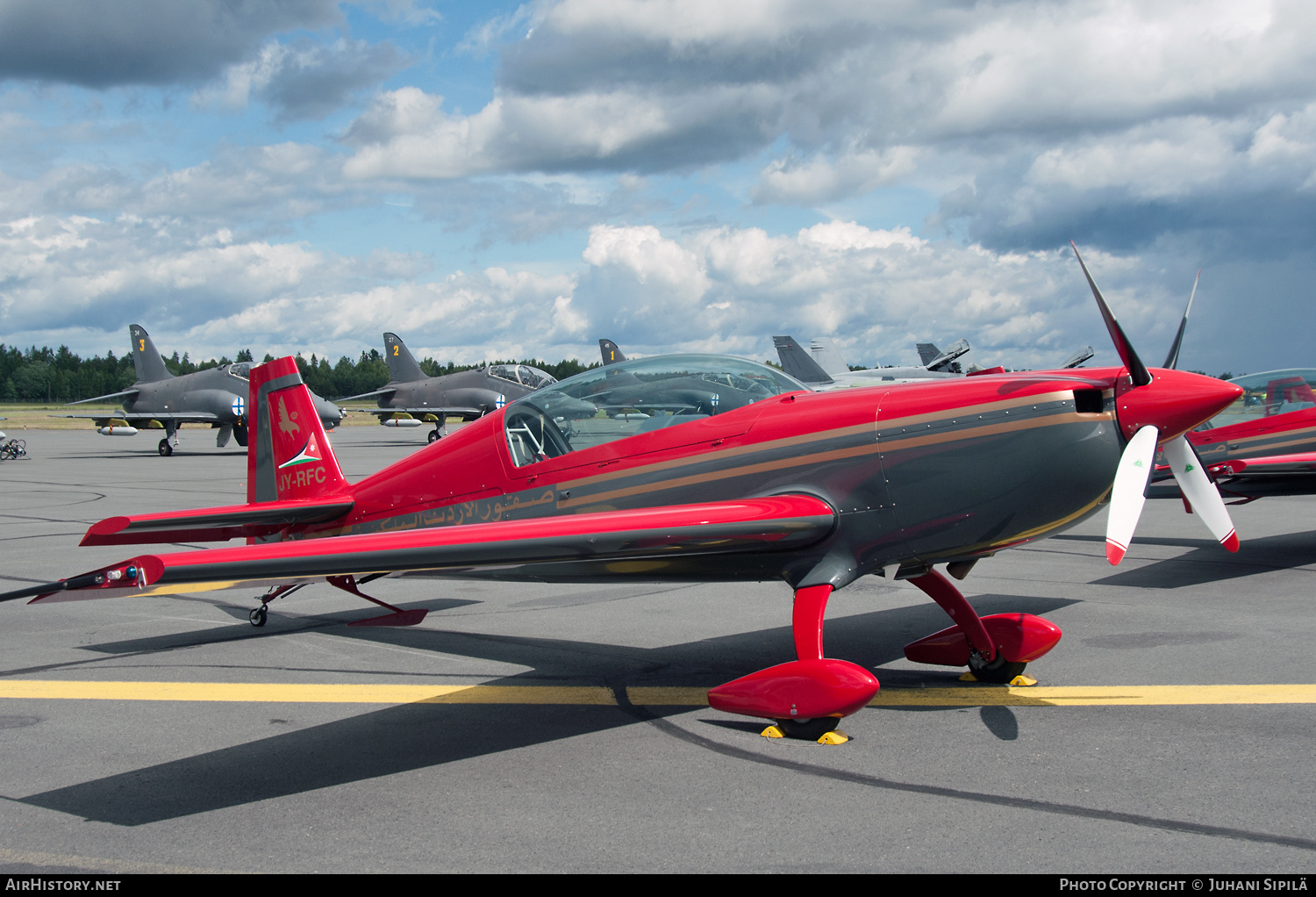 Aircraft Photo of JY-RFC | Extra EA-300L | Royal Jordanian Falcons | AirHistory.net #122113