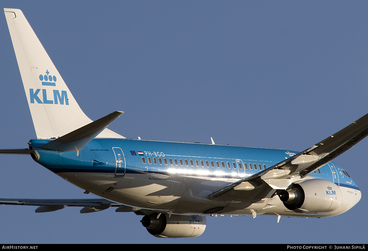Aircraft Photo of PH-BGO | Boeing 737-7K2 | KLM - Royal Dutch Airlines | AirHistory.net #122118