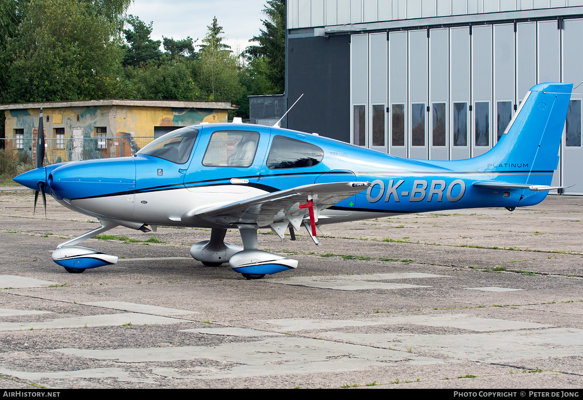 Aircraft Photo of OK-BRO | Cirrus SR-22T G5-GTS Platinum | AirHistory.net #122153