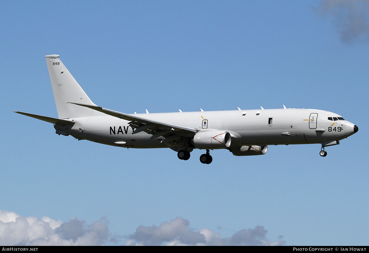 Aircraft Photo of 168849 / 849 | Boeing P-8A Poseidon | USA - Navy | AirHistory.net #122169