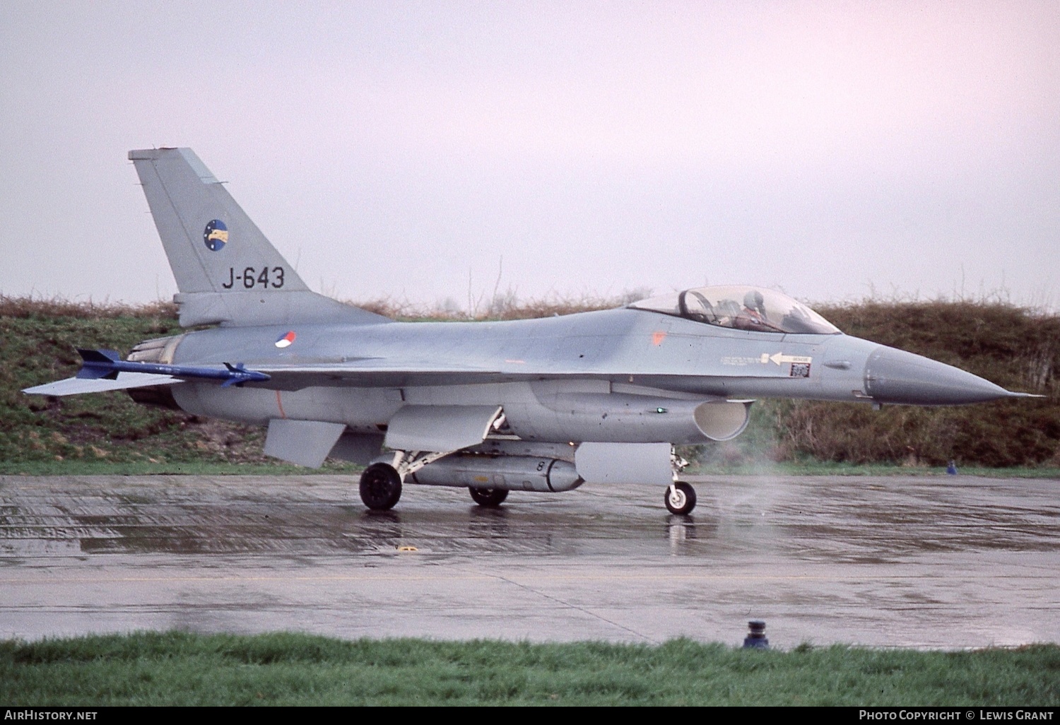 Aircraft Photo of J-643 | General Dynamics F-16A Fighting Falcon | Netherlands - Air Force | AirHistory.net #122174