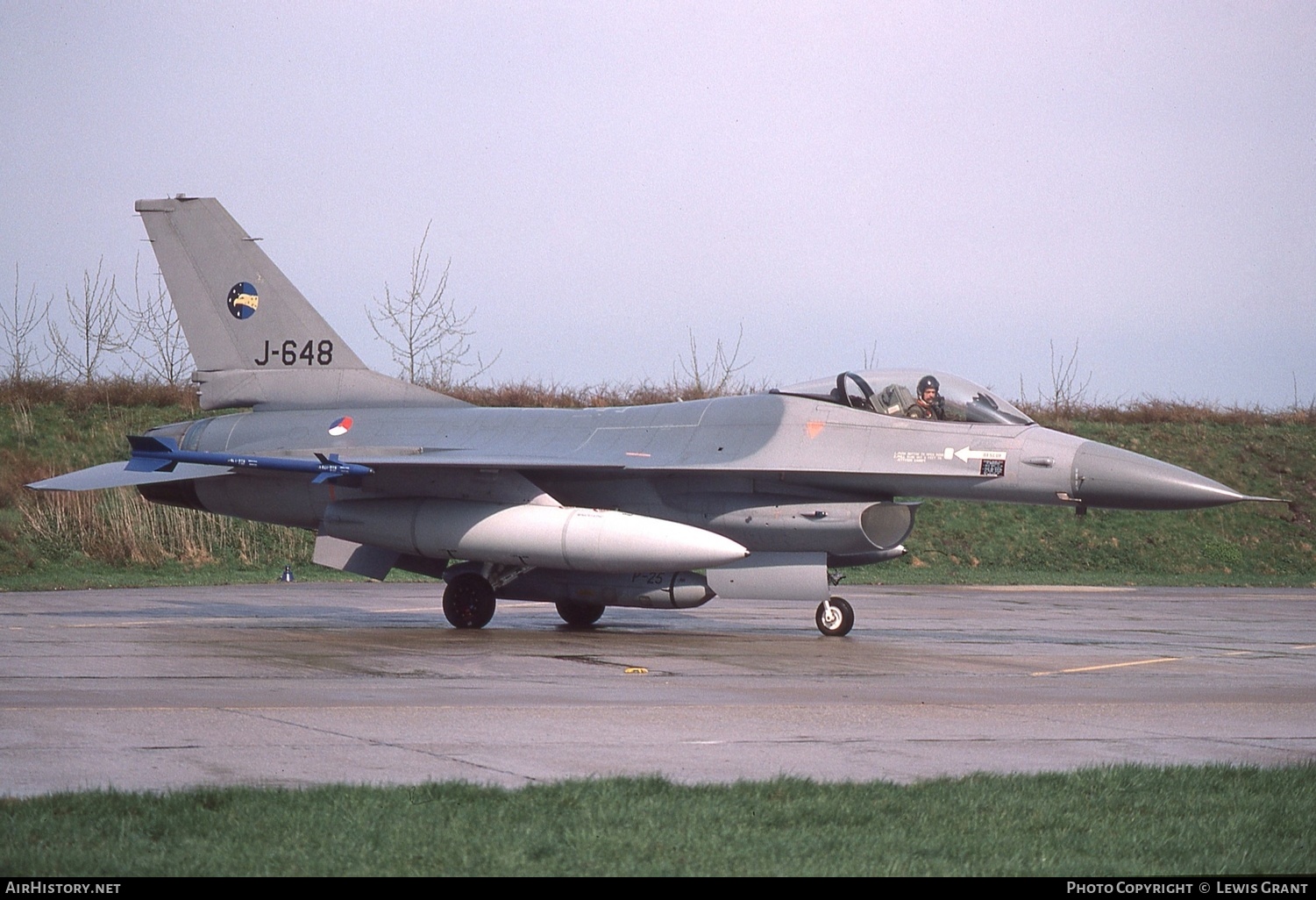 Aircraft Photo of J-648 | General Dynamics F-16A Fighting Falcon | Netherlands - Air Force | AirHistory.net #122180