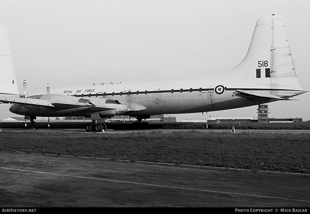 Aircraft Photo of OO-YCD / XM518 | Bristol 175 Britannia C.1 (253) | UK - Air Force | AirHistory.net #122185