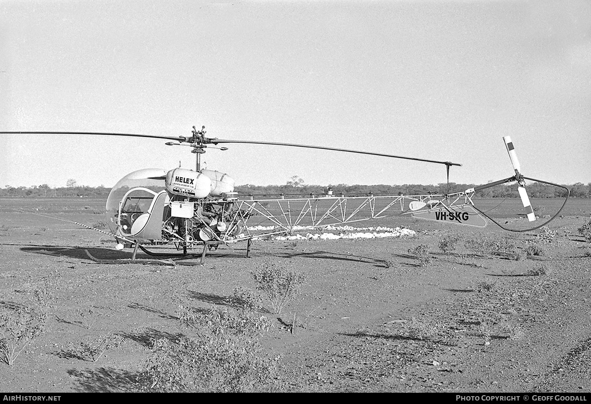 Aircraft Photo of VH-SKG | Bell 47G-3B-2 | Helex - Helicopter Exploration | AirHistory.net #122206
