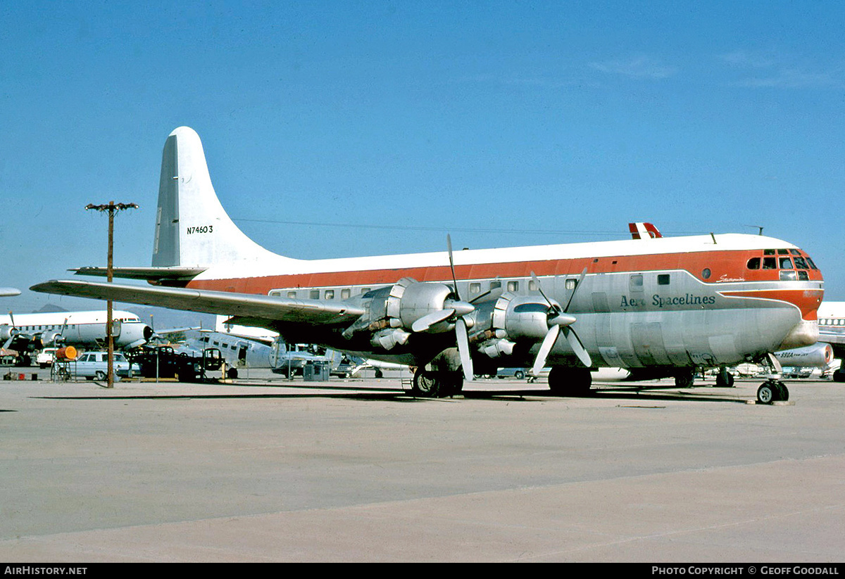 Aircraft Photo of N74603 | Boeing 377-10-30 Stratocruiser | Aero Spacelines | AirHistory.net #122210