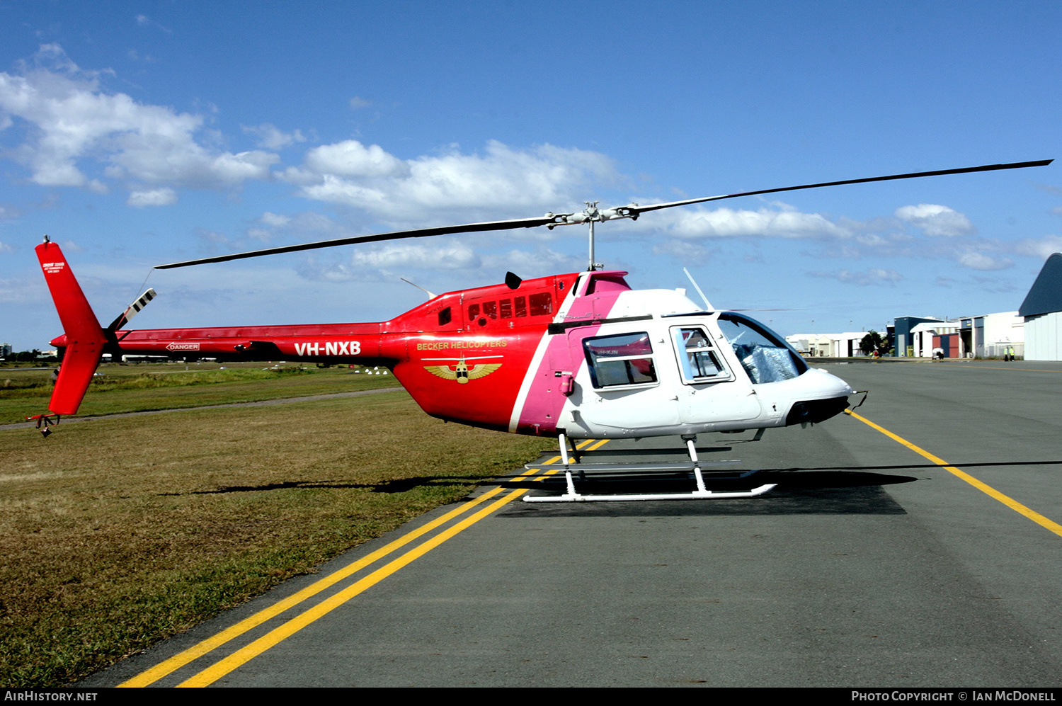Aircraft Photo of VH-NXB | Bell 206B-3 JetRanger III | Becker Helicopters | AirHistory.net #122211