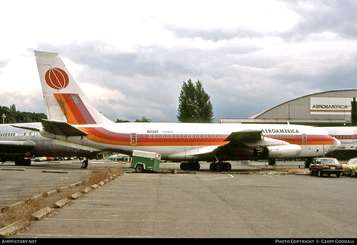 Aircraft Photo of N734T | Boeing 720-027 | Aeroamerica | AirHistory.net #122212