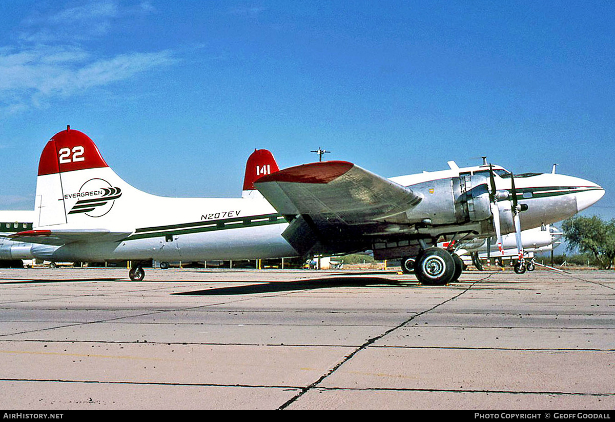 Aircraft Photo of N207EV | Boeing B-17G/AT Flying Fortress | Evergreen Helicopters | AirHistory.net #122214