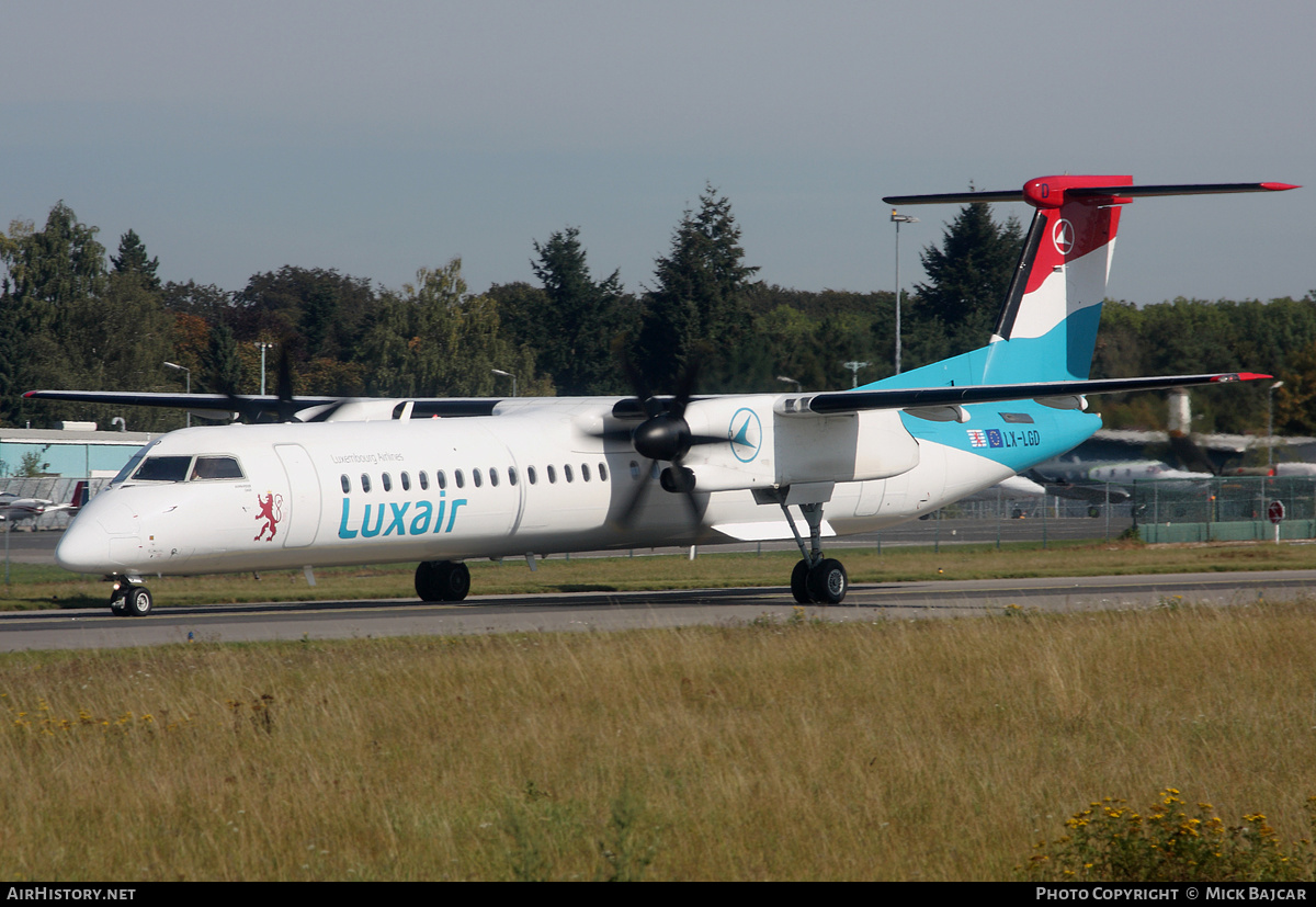 Aircraft Photo of LX-LGD | Bombardier DHC-8-402 Dash 8 | Luxair | AirHistory.net #122224