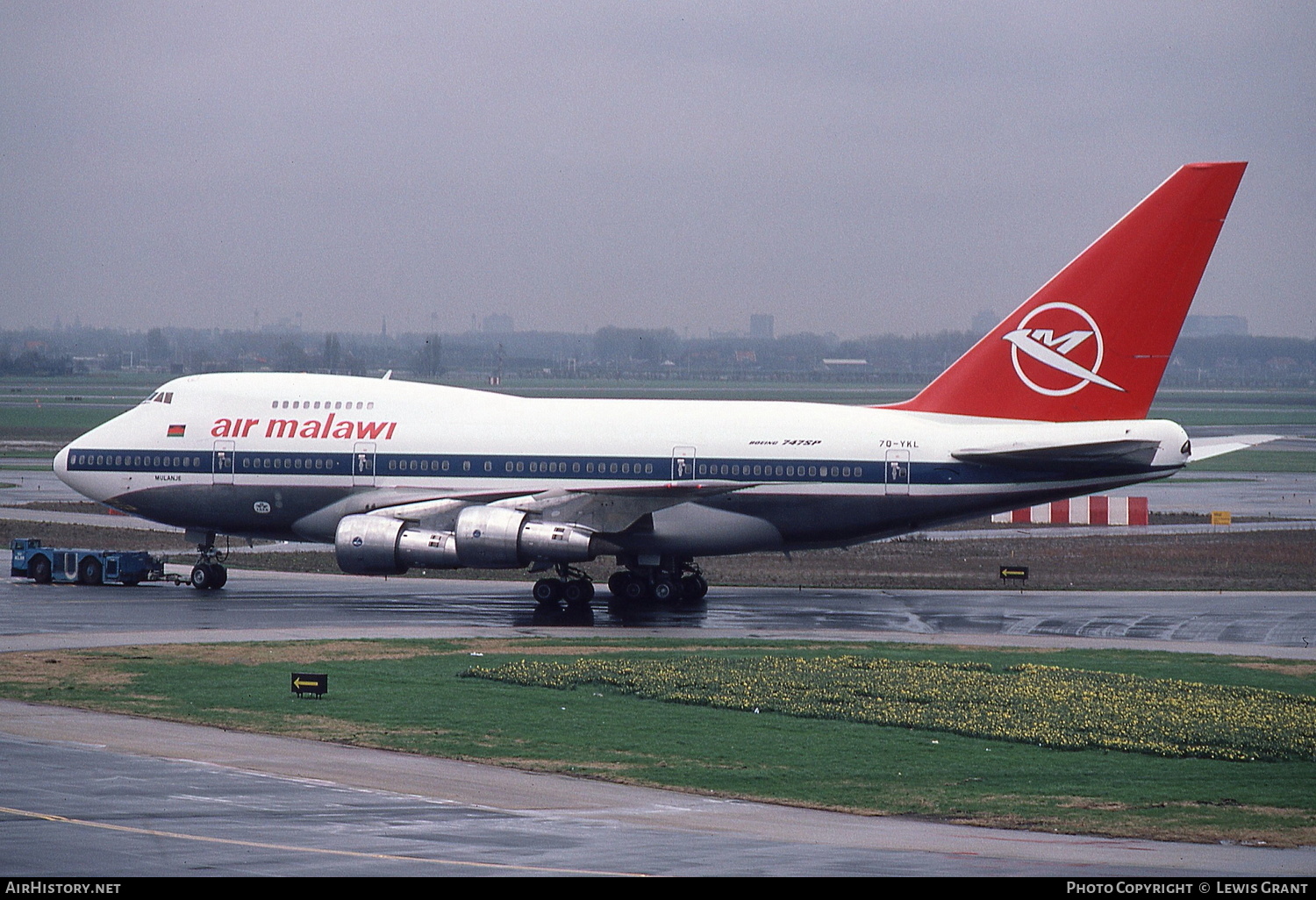 Aircraft Photo of 7Q-YKL | Boeing 747SP-44 | Air Malawi | AirHistory.net #122235