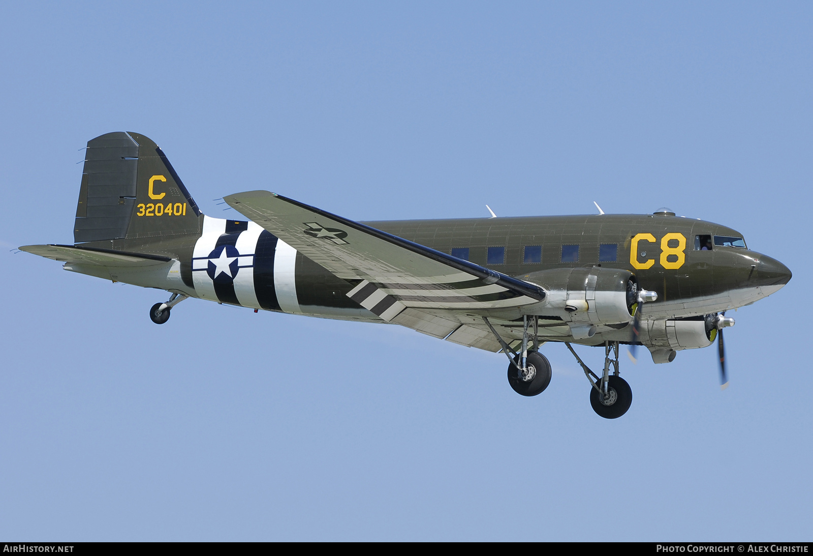 Aircraft Photo of N33VW / 320401 | Douglas C-47A Skytrain | USA - Air Force | AirHistory.net #122248