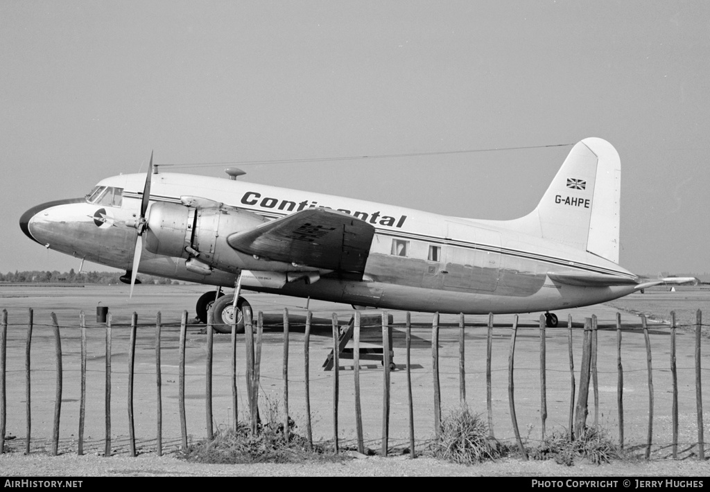 Aircraft Photo of G-AHPE | Vickers 614 Viking 1 | Continental Air Services | AirHistory.net #122251