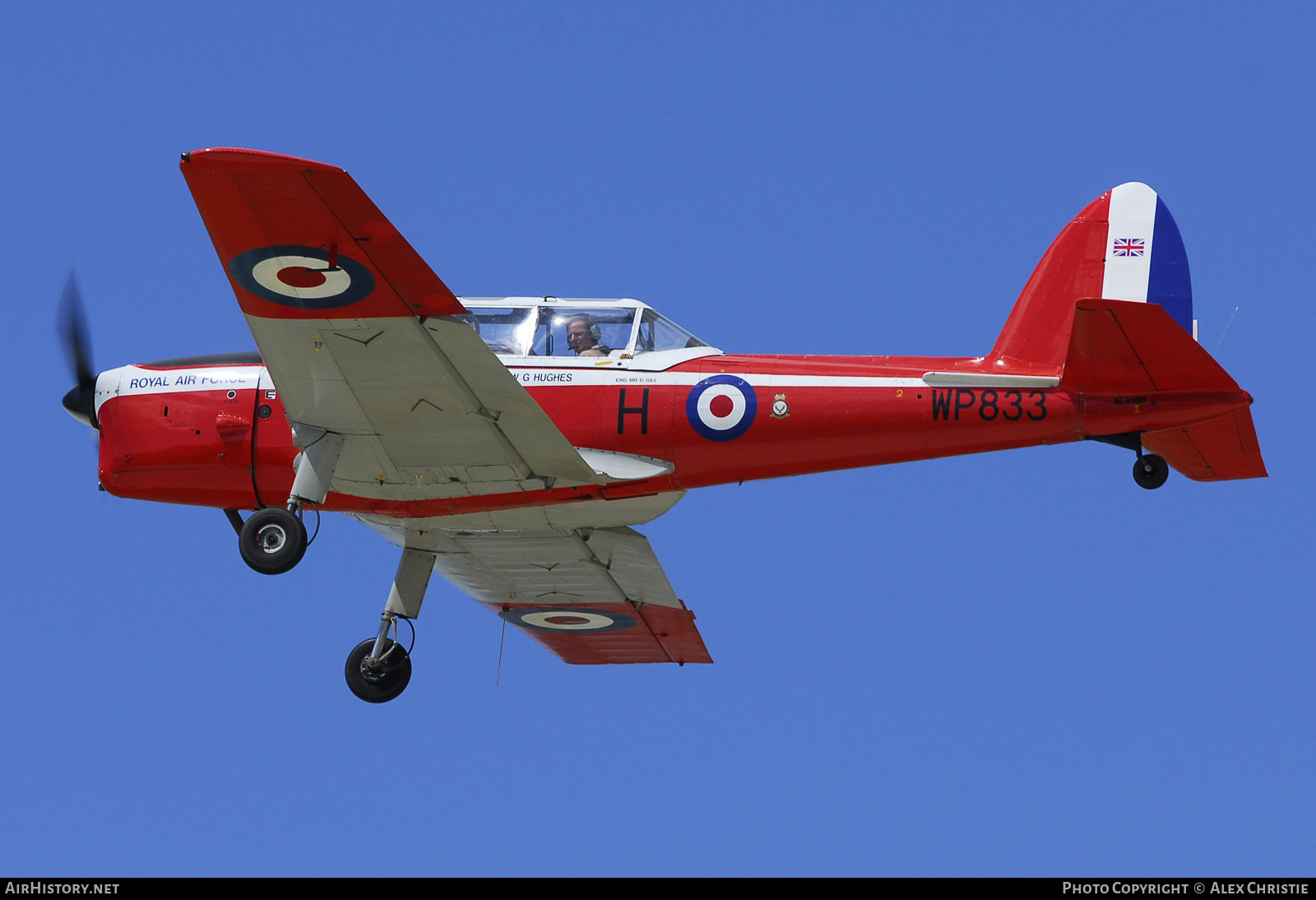 Aircraft Photo of N918HF / NC918HF / WP833 | De Havilland DHC-1 Chipmunk Mk22 | UK - Air Force | AirHistory.net #122259