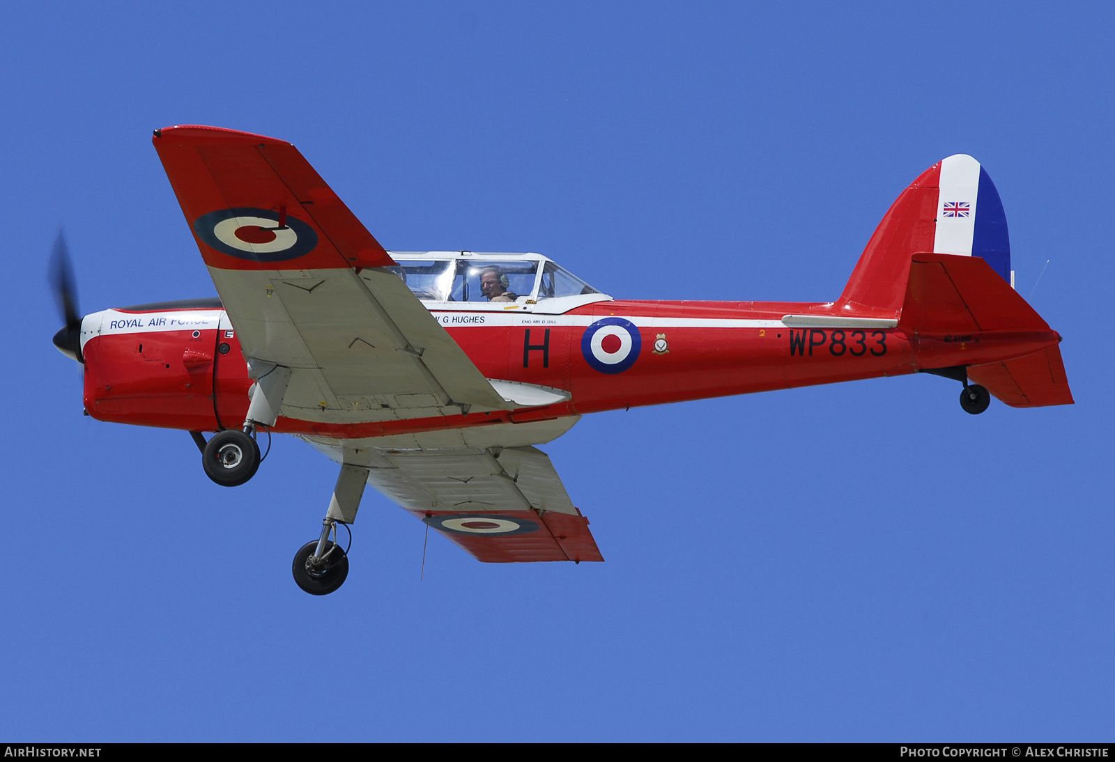 Aircraft Photo of N918HF / NC918HF / WP833 | De Havilland DHC-1 Chipmunk 22 | UK - Air Force | AirHistory.net #122259