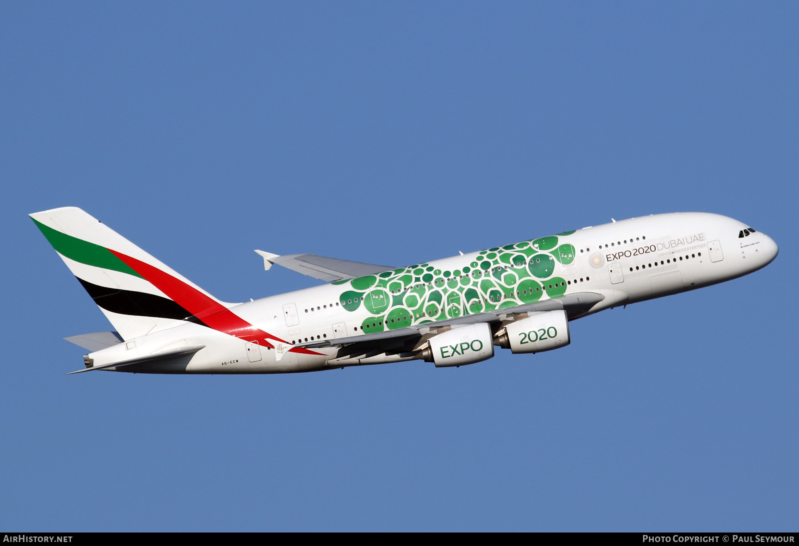 Aircraft Photo of A6-EEW | Airbus A380-861 | Emirates | AirHistory.net #122266