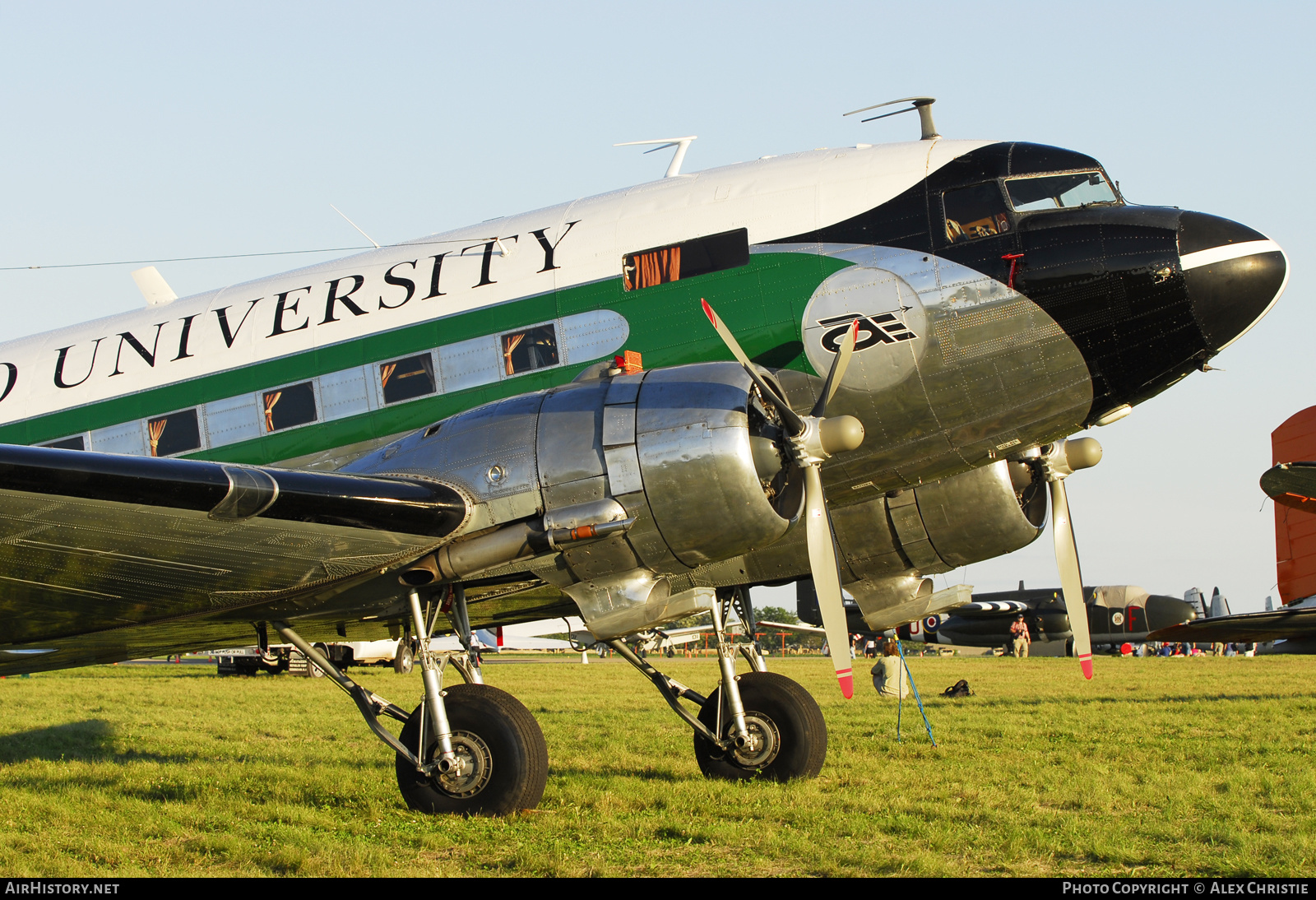 Aircraft Photo of N7AP | Douglas DC-3(C) | Ohio University | AirHistory.net #122278