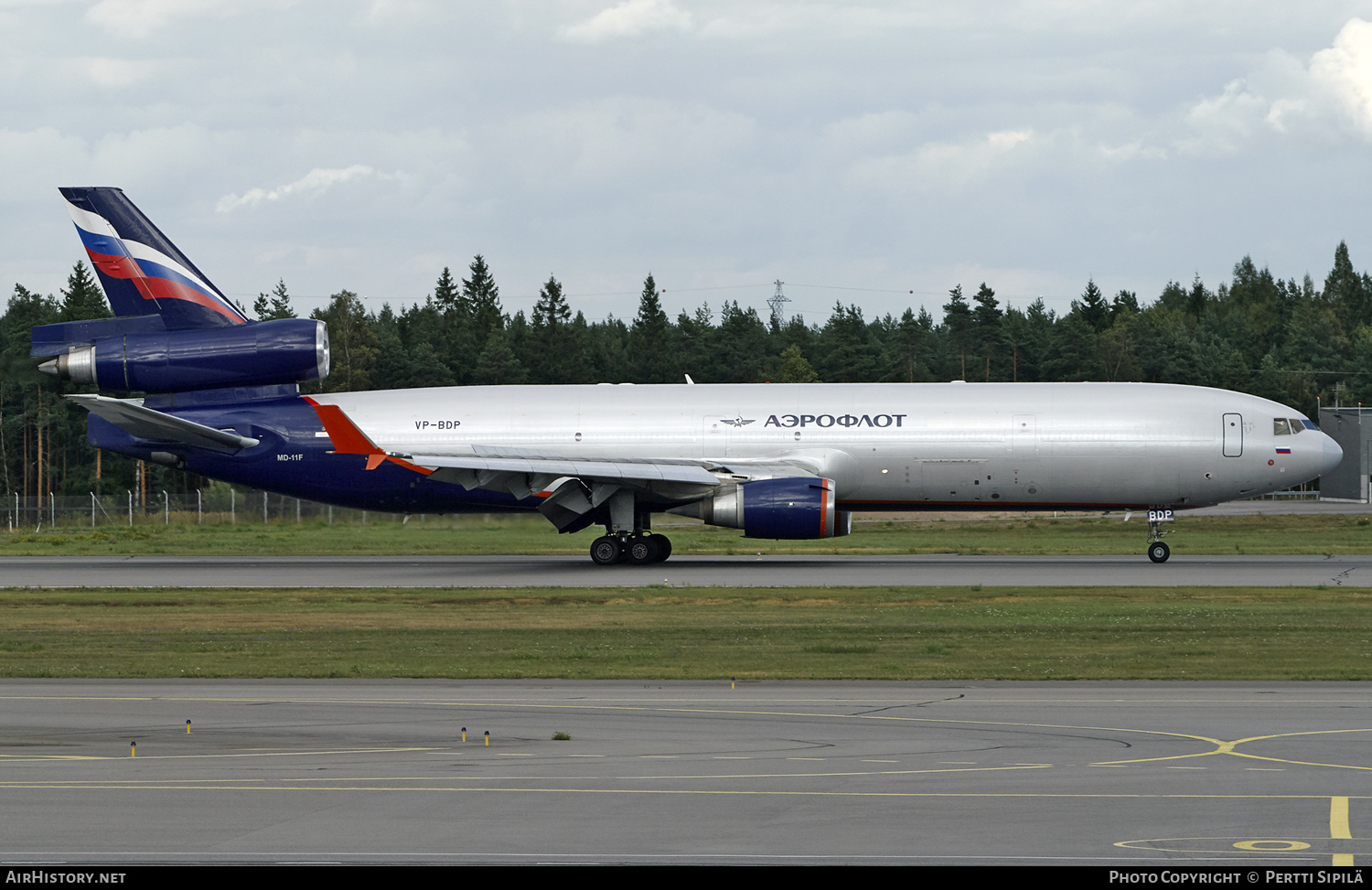 Aircraft Photo of VP-BDP | McDonnell Douglas MD-11F | Aeroflot - Russian Airlines Cargo | AirHistory.net #122297