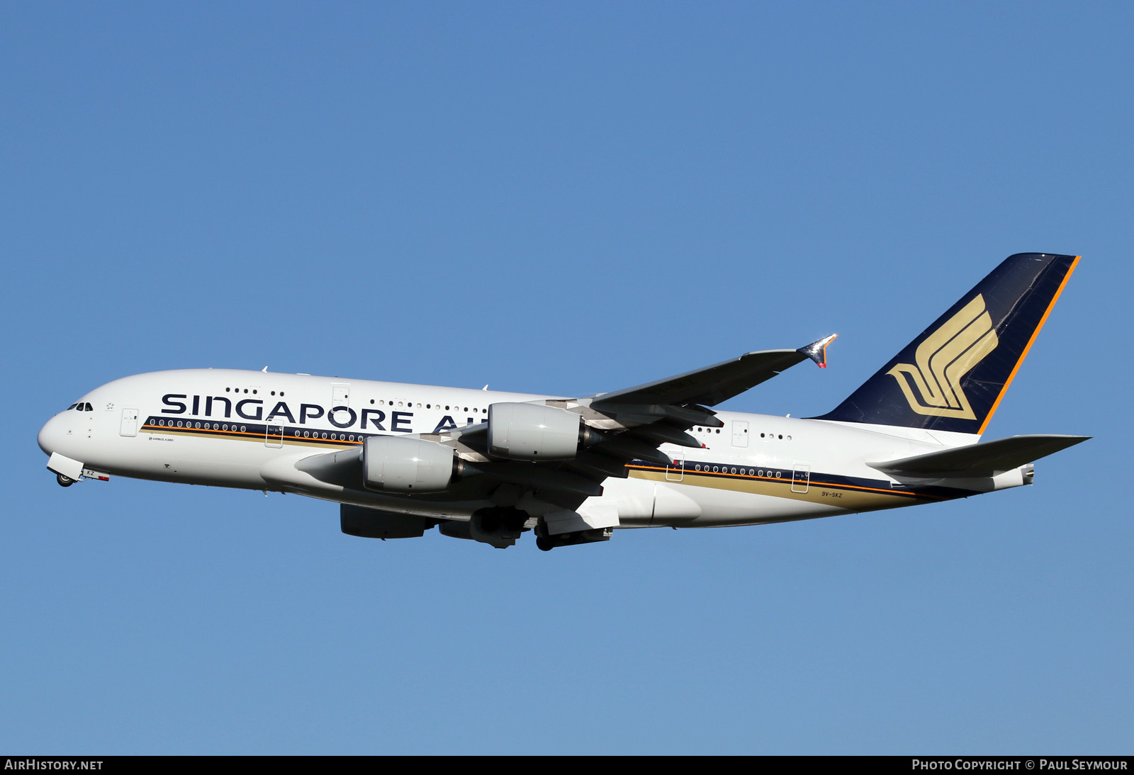 Aircraft Photo of 9V-SKZ | Airbus A380-841 | Singapore Airlines | AirHistory.net #122298