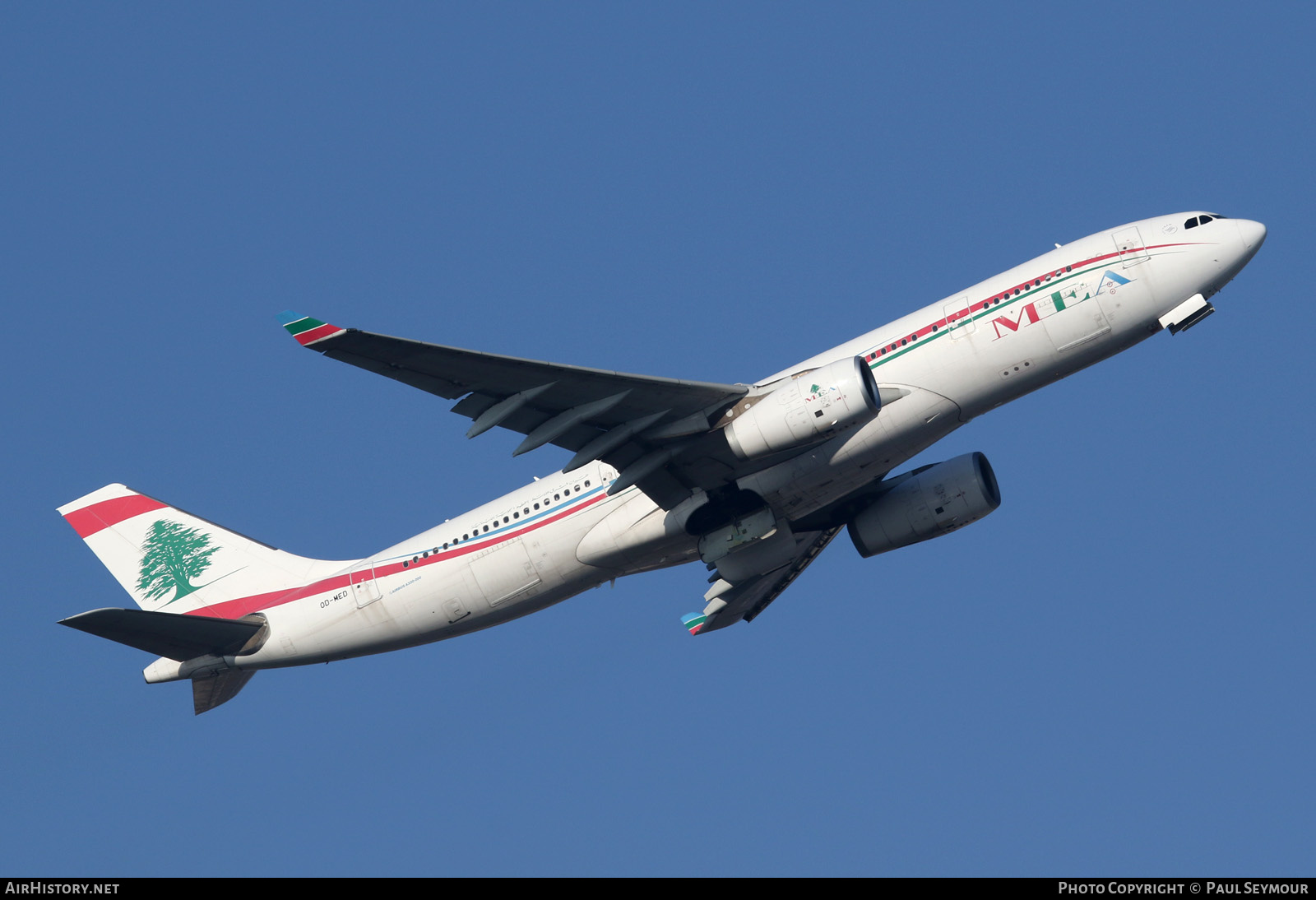 Aircraft Photo of OD-MED | Airbus A330-243 | MEA - Middle East Airlines | AirHistory.net #122301