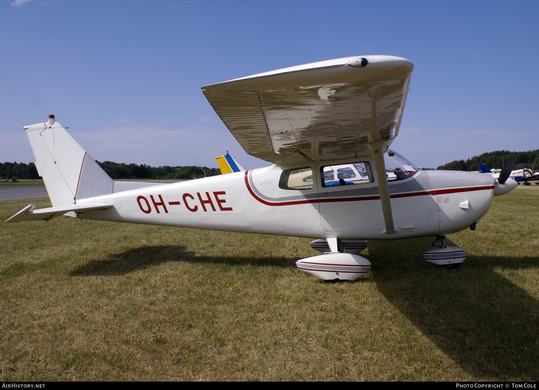 Aircraft Photo of OH-CHE | Cessna 175A Skylark | AirHistory.net #122309