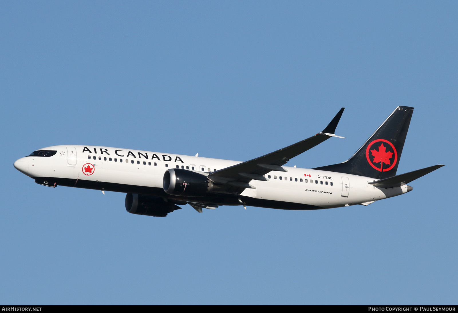 Aircraft Photo of C-FSNU | Boeing 737-8 Max 8 | Air Canada | AirHistory.net #122318