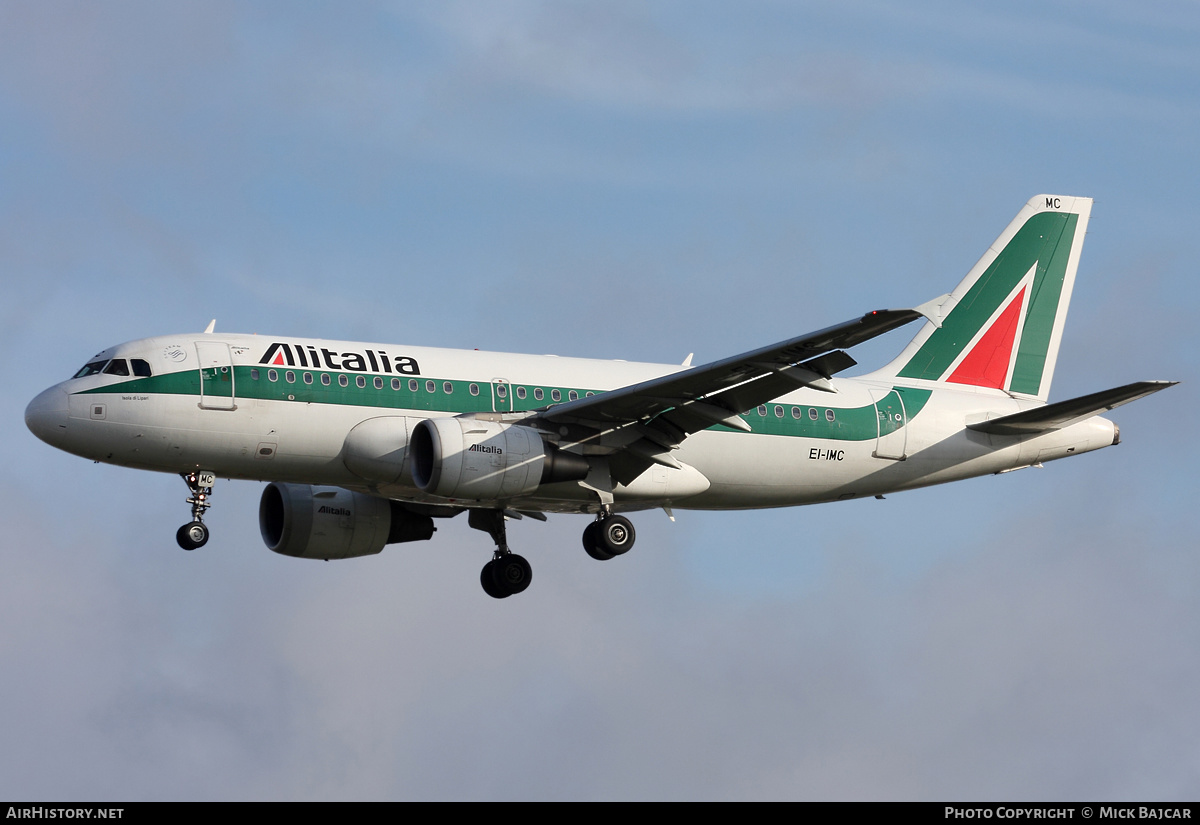 Aircraft Photo of EI-IMC | Airbus A319-112 | Alitalia | AirHistory.net #122326