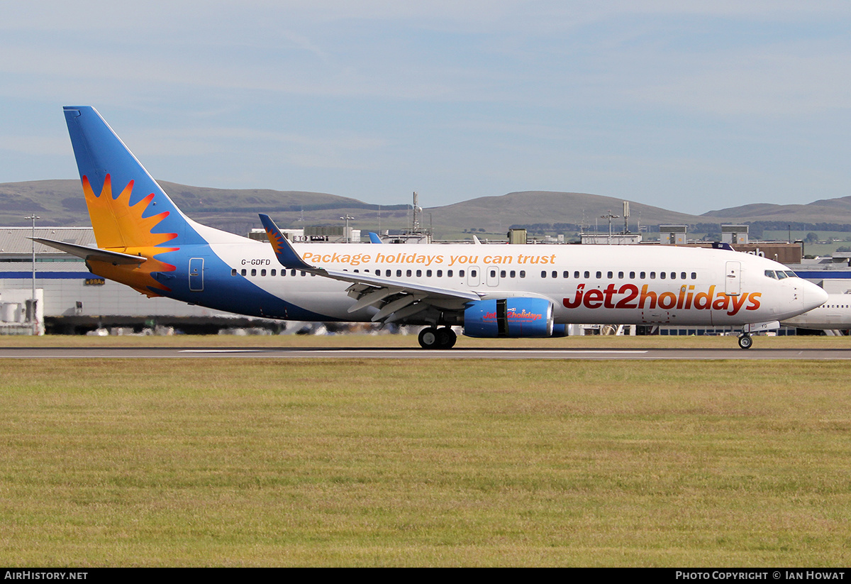 Aircraft Photo of G-GDFD | Boeing 737-8K5 | Jet2 Holidays | AirHistory.net #122331