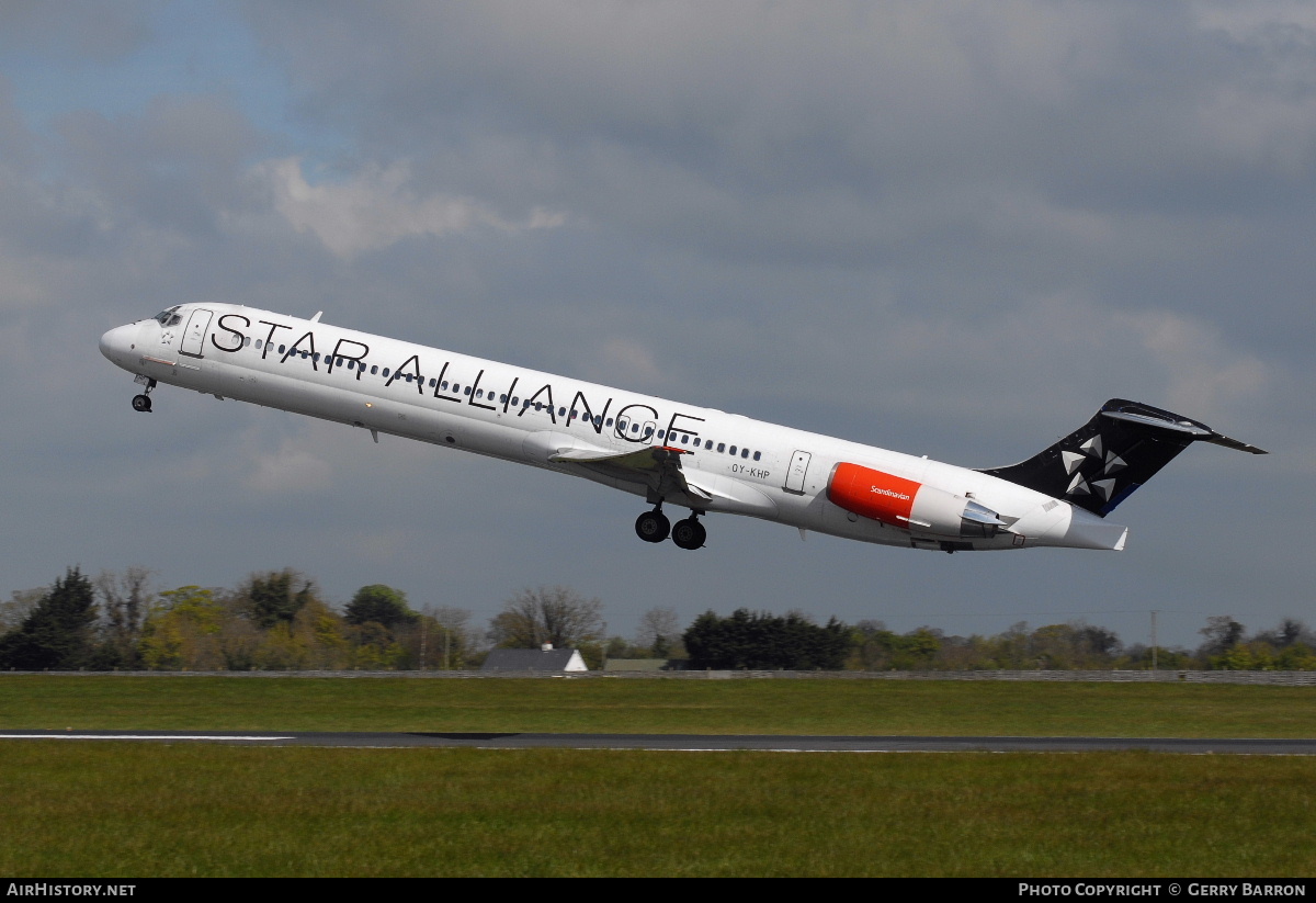 Aircraft Photo of OY-KHP | McDonnell Douglas MD-81 (DC-9-81) | Scandinavian Airlines - SAS | AirHistory.net #122339