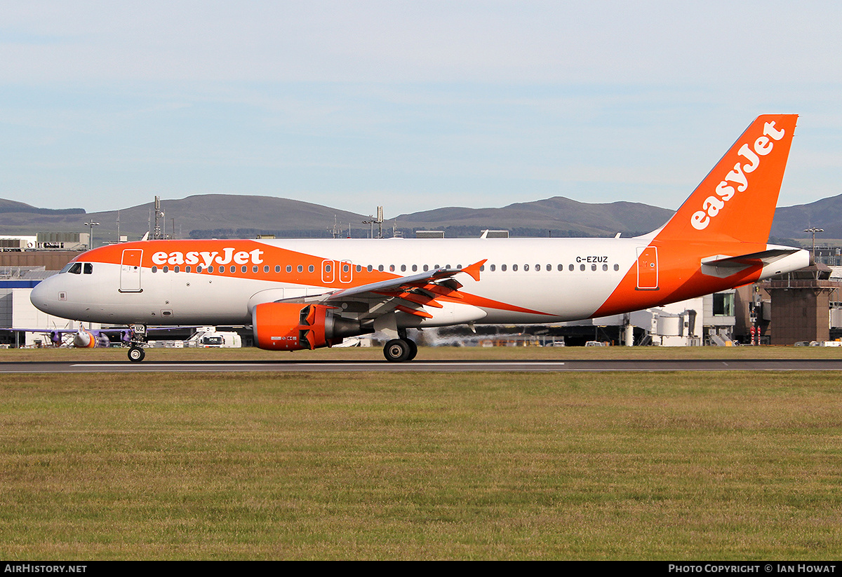 Aircraft Photo of G-EZUZ | Airbus A320-214 | EasyJet | AirHistory.net #122340