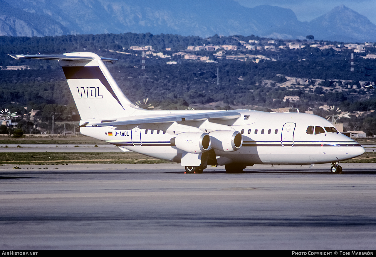 Aircraft Photo of D-AWDL | British Aerospace BAe-146-100 | WDL Aviation | AirHistory.net #122381