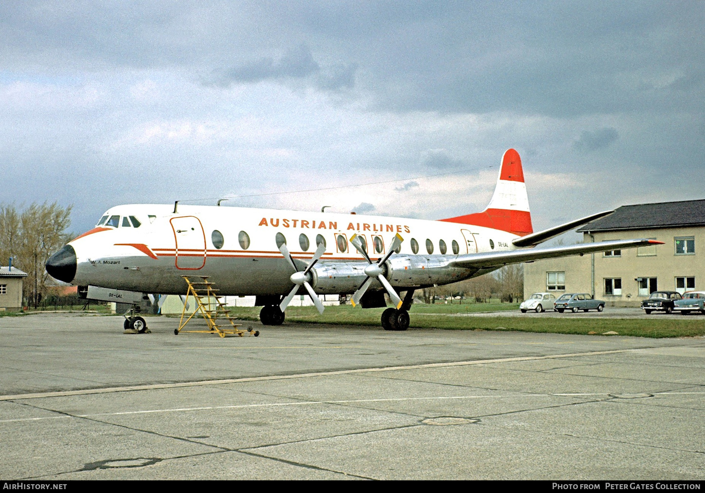 Aircraft Photo of OE-LAL | Vickers 837 Viscount | Austrian Airlines | AirHistory.net #122391