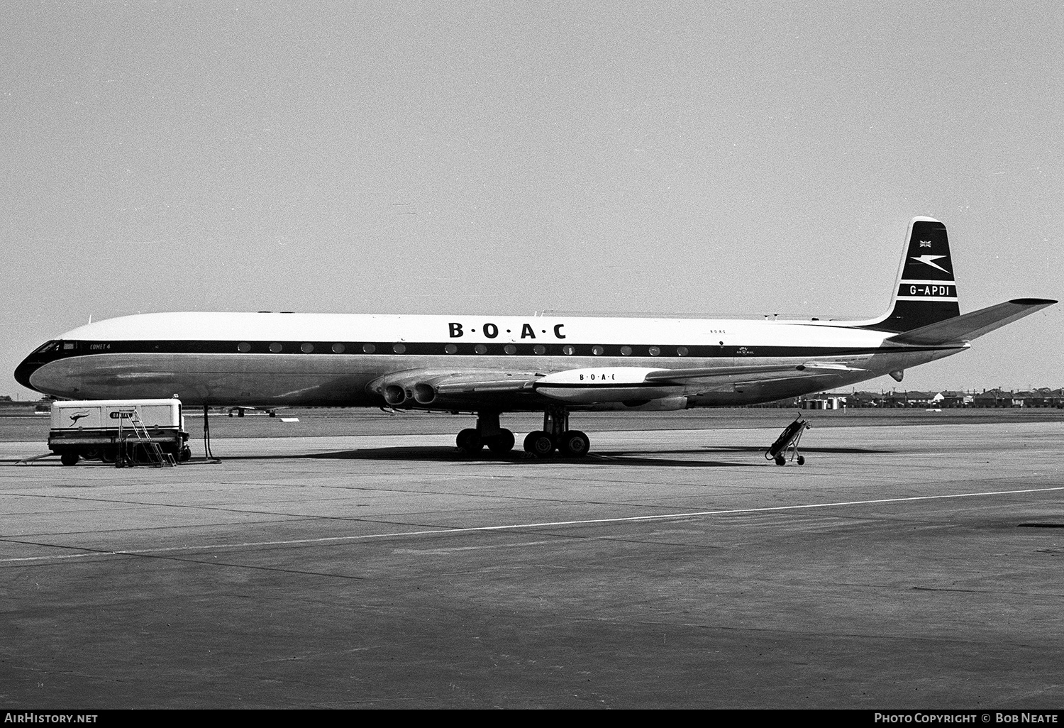 Aircraft Photo of G-APDI | De Havilland D.H. 106 Comet 4 | BOAC - British Overseas Airways Corporation | AirHistory.net #122406