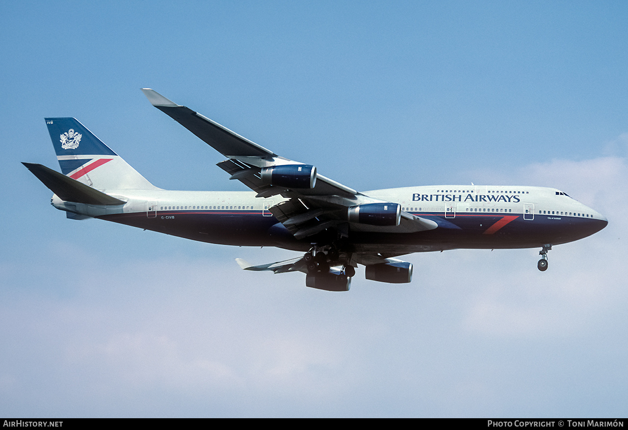 Aircraft Photo of G-CIVB | Boeing 747-436 | British Airways | AirHistory.net #122411