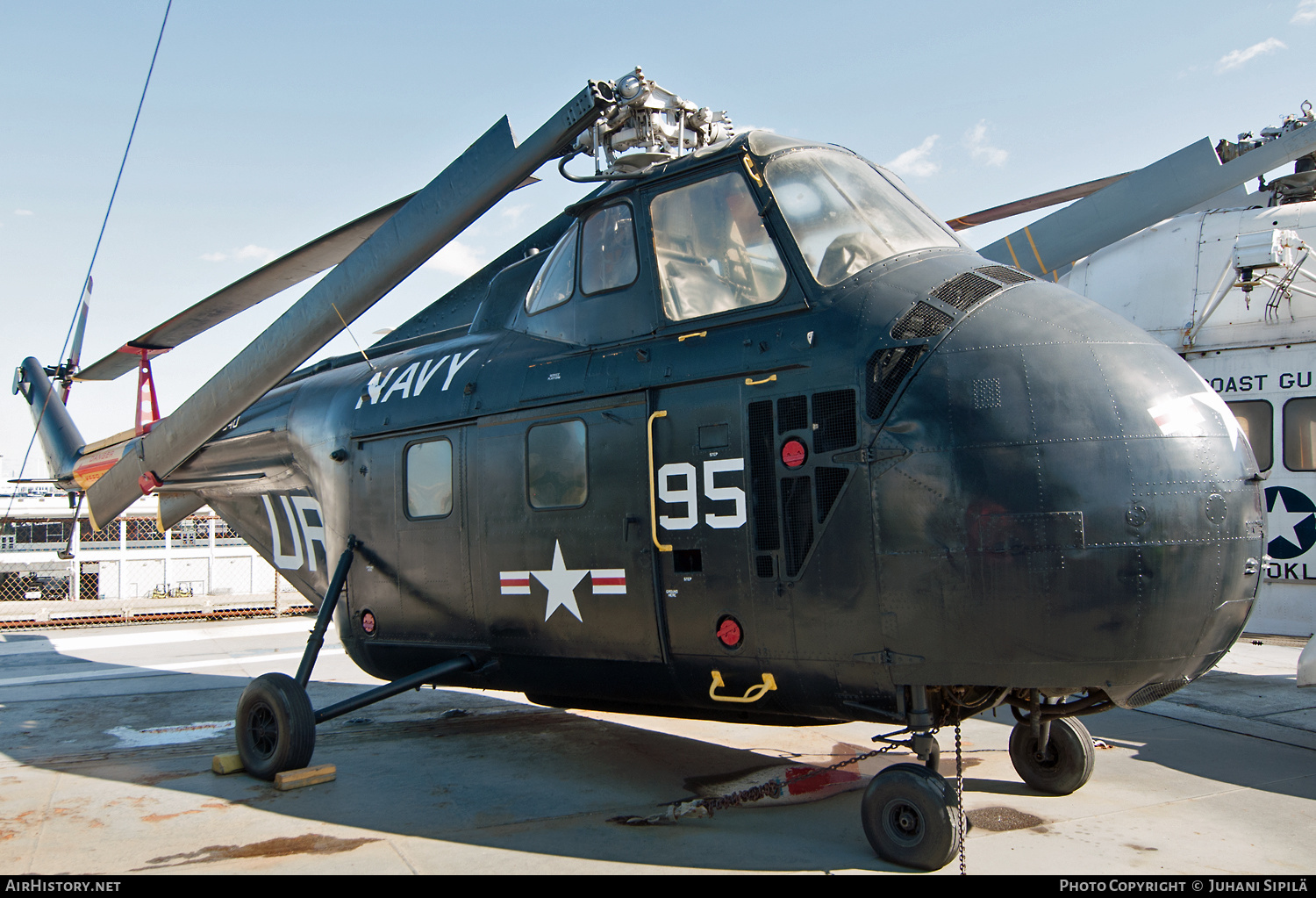 Aircraft Photo of UR-95 | Sikorsky HO4S-3G (S-55B) | USA - Navy | AirHistory.net #122412