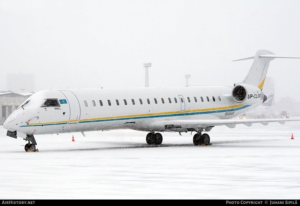 Aircraft Photo of UP-CL001 | Bombardier CRJ-700 (CL-600-2C10) | Khozu-Avia | AirHistory.net #122454