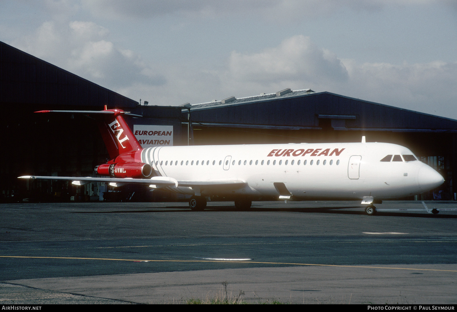 Aircraft Photo of G-AVML | BAC 111-510ED One-Eleven | European Aircharter - EAL/EAC | AirHistory.net #122463