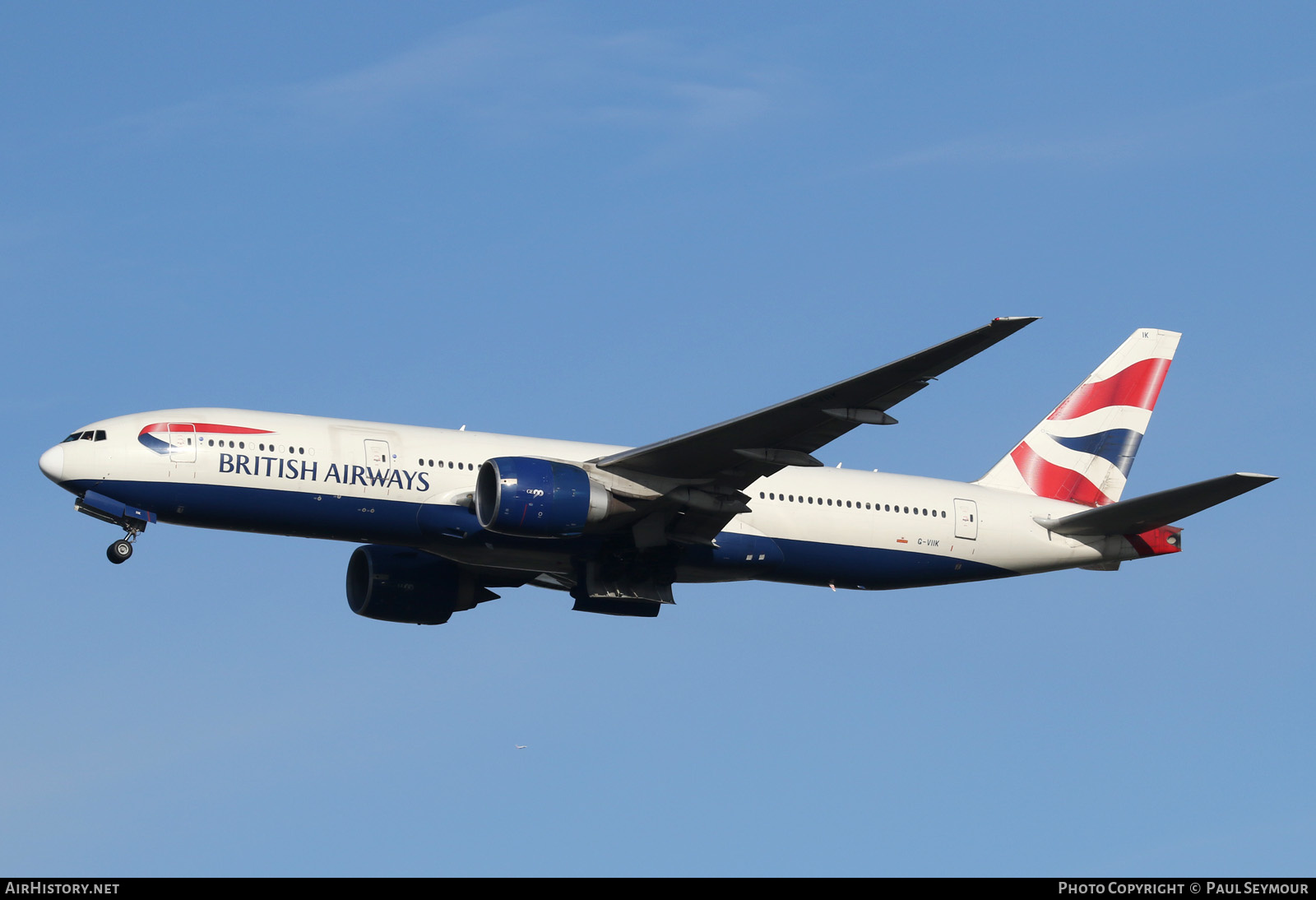 Aircraft Photo of G-VIIK | Boeing 777-236/ER | British Airways | AirHistory.net #122481