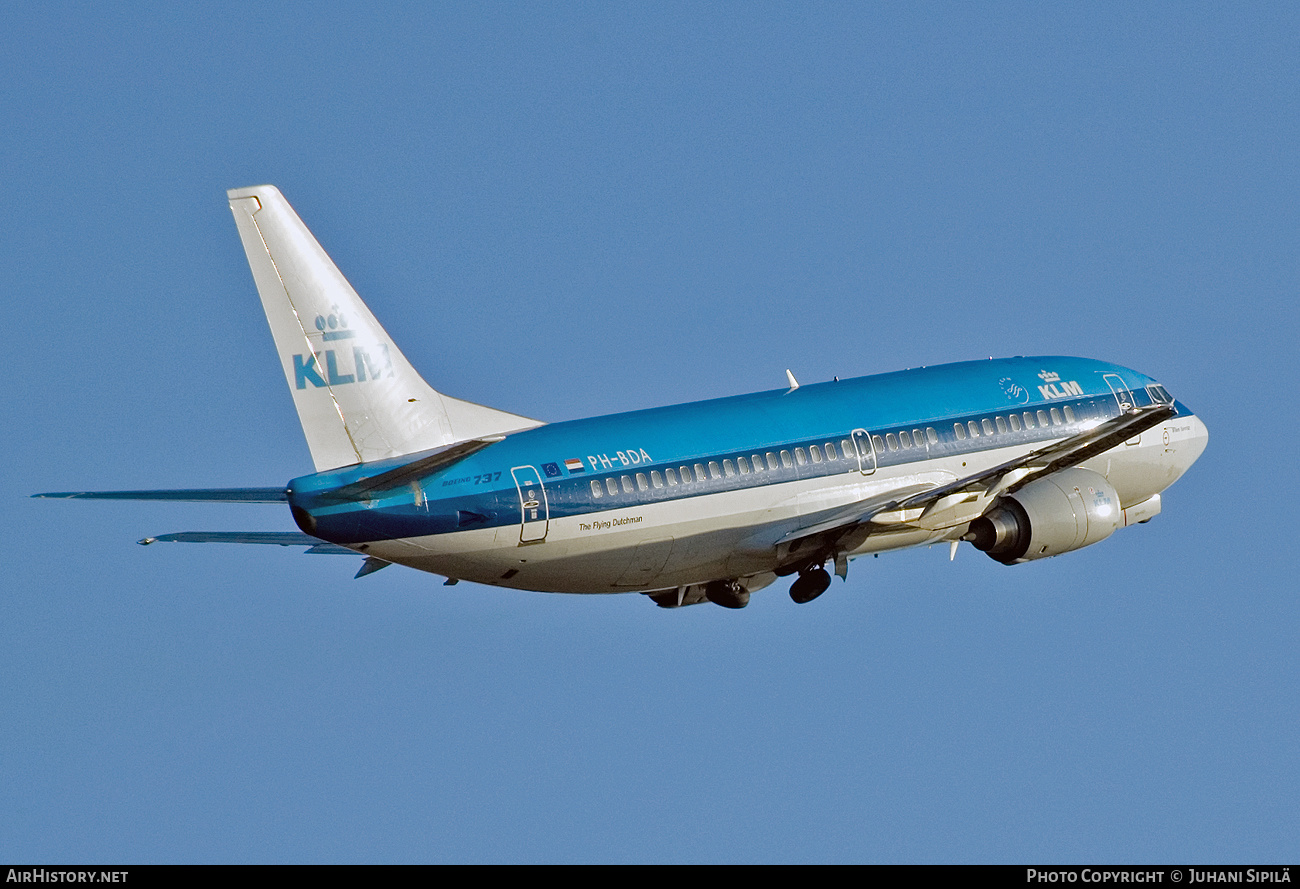 Aircraft Photo of PH-BDA | Boeing 737-306 | KLM - Royal Dutch Airlines | AirHistory.net #122509